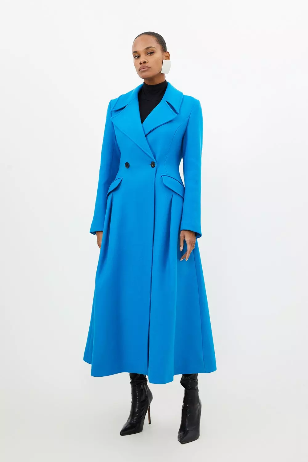 Flared 2024 skirt coat